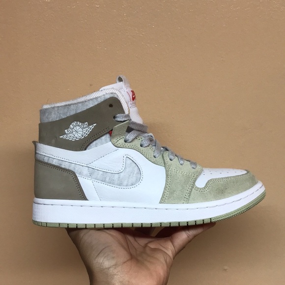 Air Jordan 1 High Zoom CMFT “Olive Aura” - Picture 4 of 17